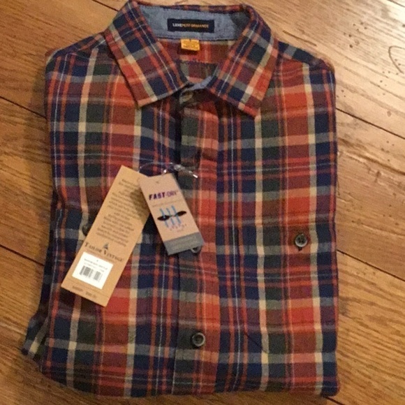 Tailor Vintage soft flannel shirt for men. Size small. Stretch, fast dry. 🔥NEW - Picture 3 of 12